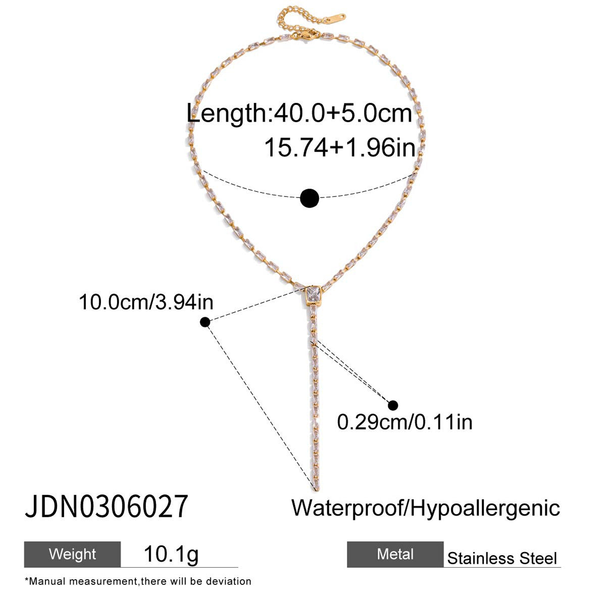 Gold Lariat Necklace Set - Multi-Style Gem/Star/Crystal Accents | INS-Style 18k Gold Tone Daily/Brunch Neck Jewelry for Women