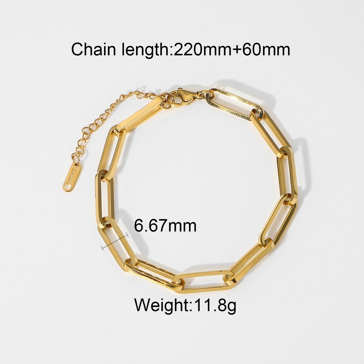 Gold Multi-Chain Bracelet Set - Cuban/Snake/Bar Link Designs | 18k Gold Tone INS-Style Stackable Daily/Brunch Wrist Jewelry for Women
