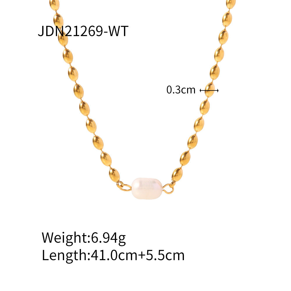 Gold Multi-Layer Pearl & Charm Necklace Set - Cross/Angel/Heart Pendants | Retro Boho Y2K Statement Neck Jewelry for Women (Daily/Brunch/Festival Wear)