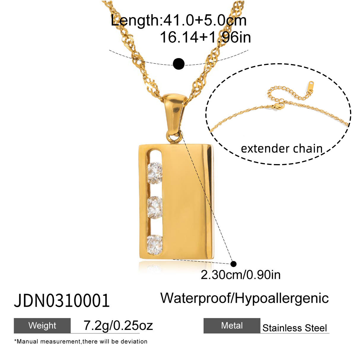 Gold Geometric Pendant Necklace Set - Minimalist Multi-Style Dainty Necklaces for Women