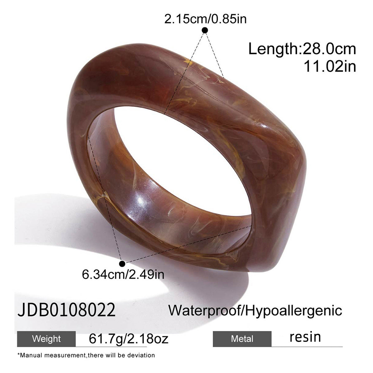 Gold & Resin Cuff Bracelet Set - Hammered Texture & Tortoiseshell/Black/Ivory Designs | Bold Retro Statement Wrist Jewelry for Women (Daily/Brunch/Party Wear)