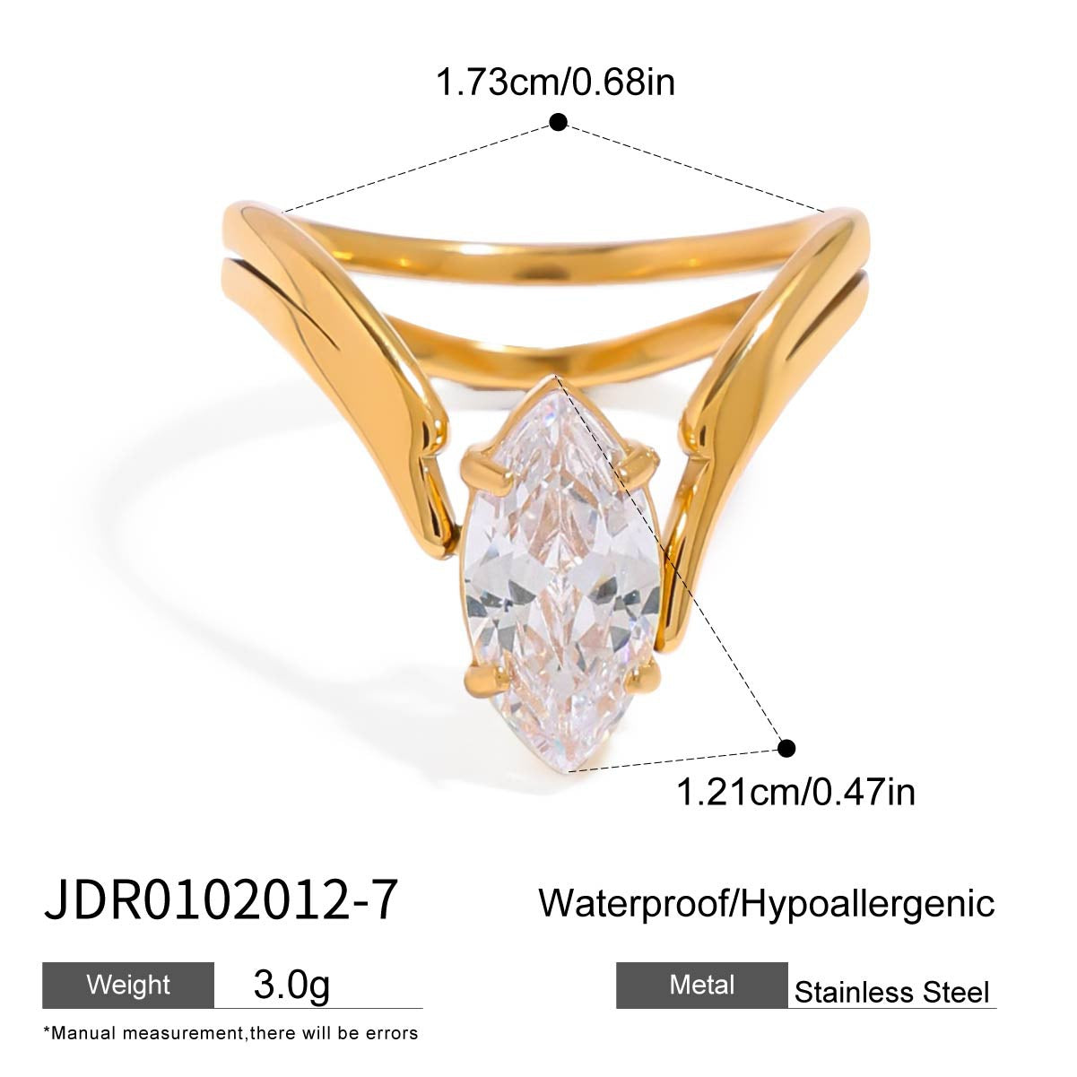 18k Gold/Silver Tone Crystal Ring Set - Snake/Bow/Irregular Designs | INS-Style Stackable Daily/Brunch Finger Jewelry for Women