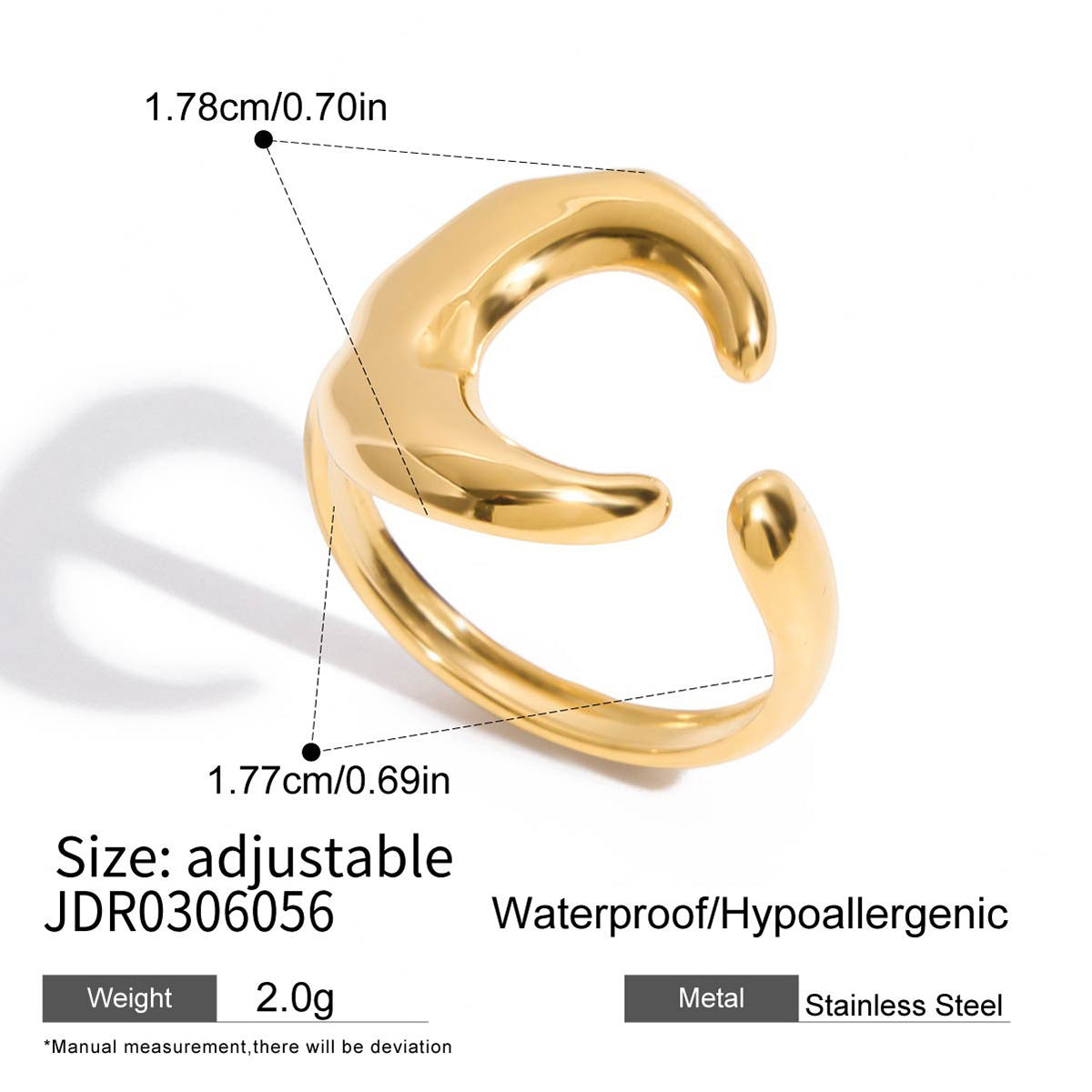 Gold & Silver Celestial Ring Set - Sun/Moon/Star Charms | Boho Layered Statement Jewelry for Women (Daily/Casual/Boho Outfit Wear)