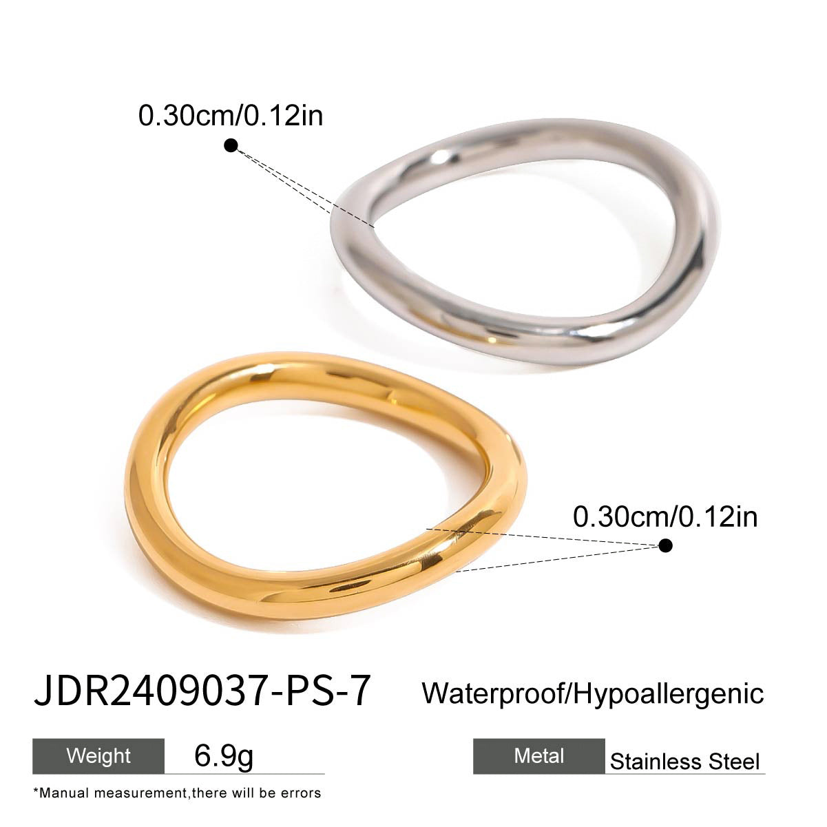 Gold Layered Bracelet & Ring Set - Pearl Strands, Coin Charm Hand Chain + Statement Rings | Retro Luxury Daily Jewelry for Women