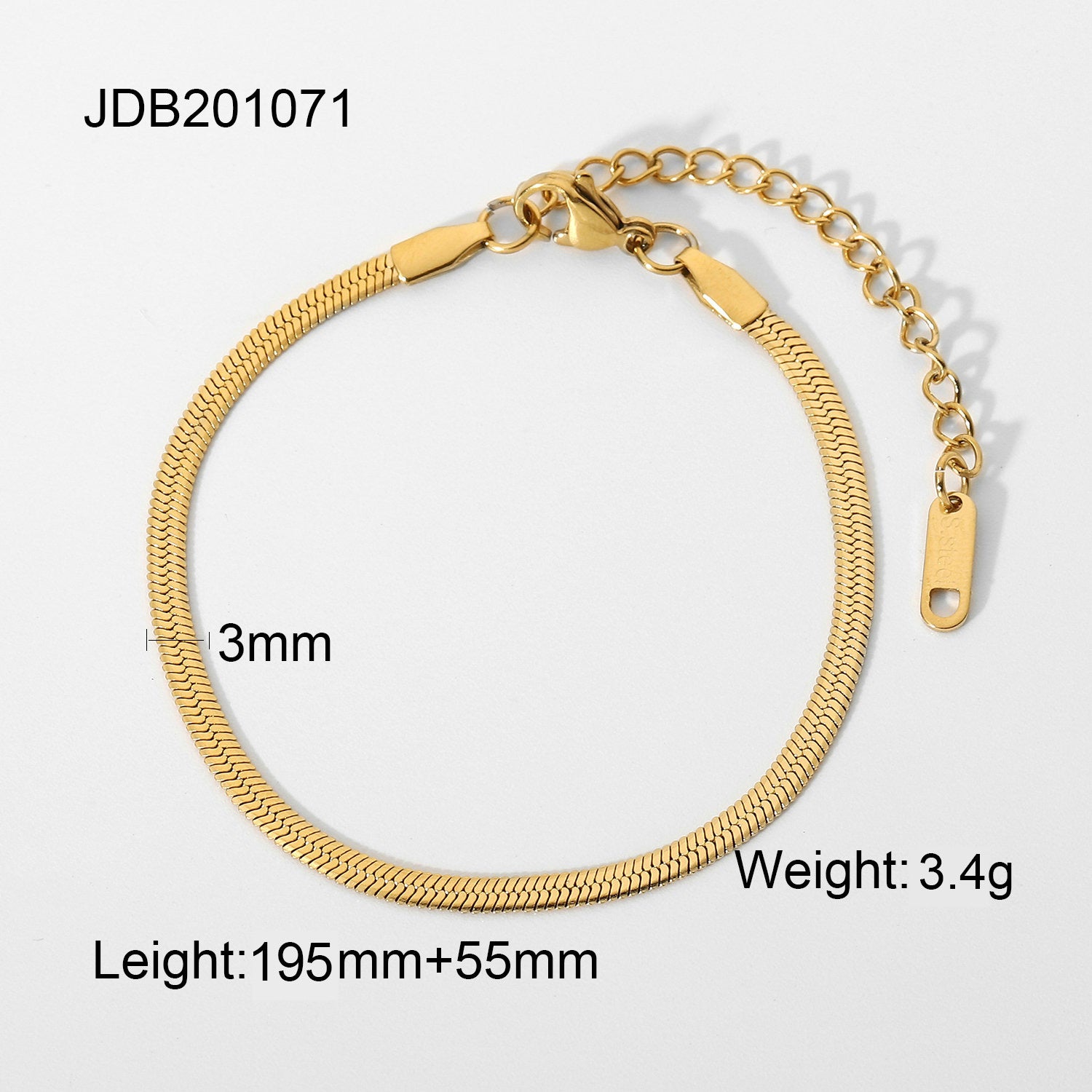 Gold Multi-Chain Bracelet Set - Cuban/Snake/Bar Link Designs | 18k Gold Tone INS-Style Stackable Daily/Brunch Wrist Jewelry for Women