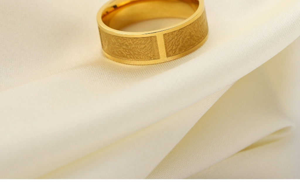 Chunky Gold Ring Set - Multi-Style Textured Stackable Rings for Women, Trendy Statement Jewelry