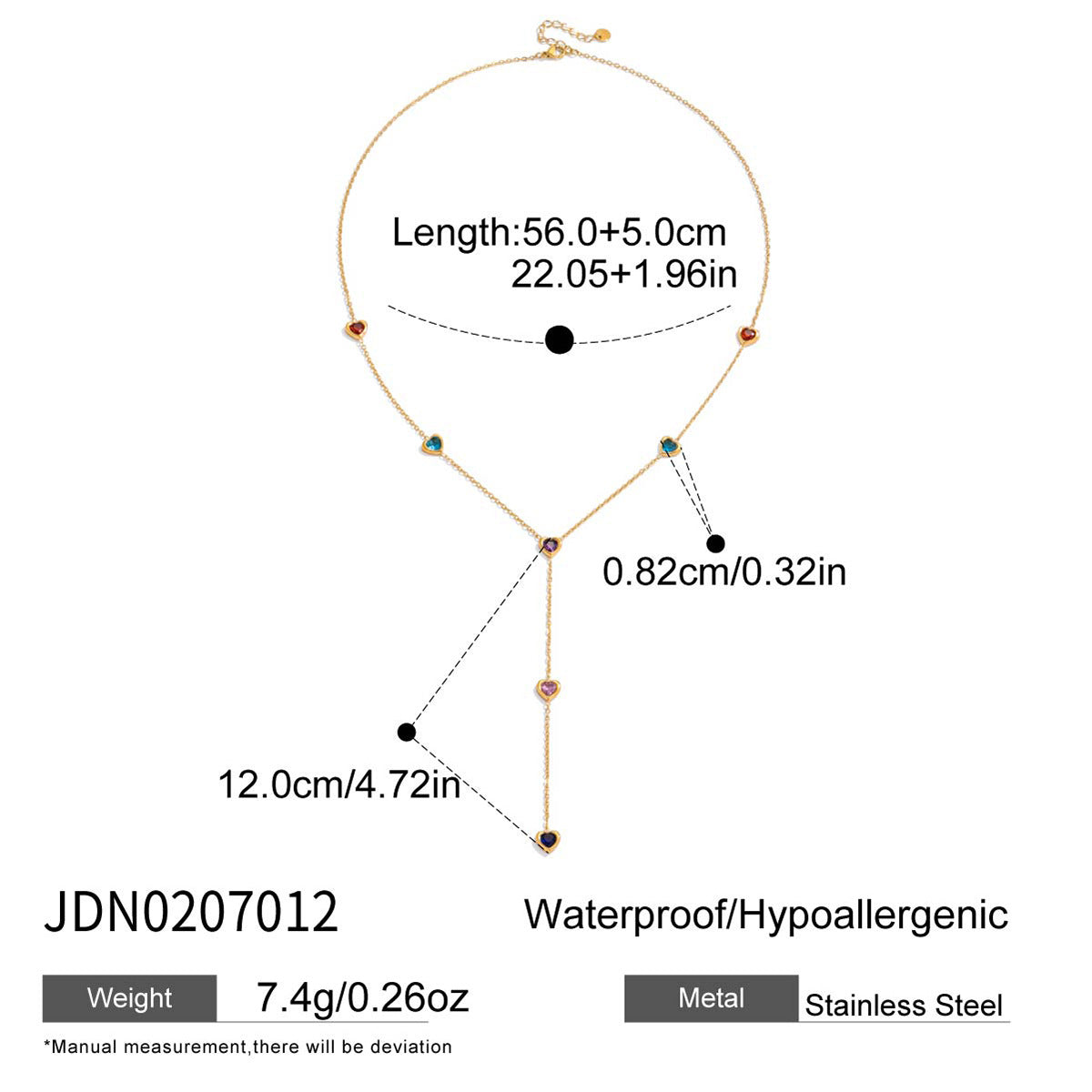 Gold Lariat Necklace Set - Multi-Style Gem/Star/Crystal Accents | INS-Style 18k Gold Tone Daily/Brunch Neck Jewelry for Women