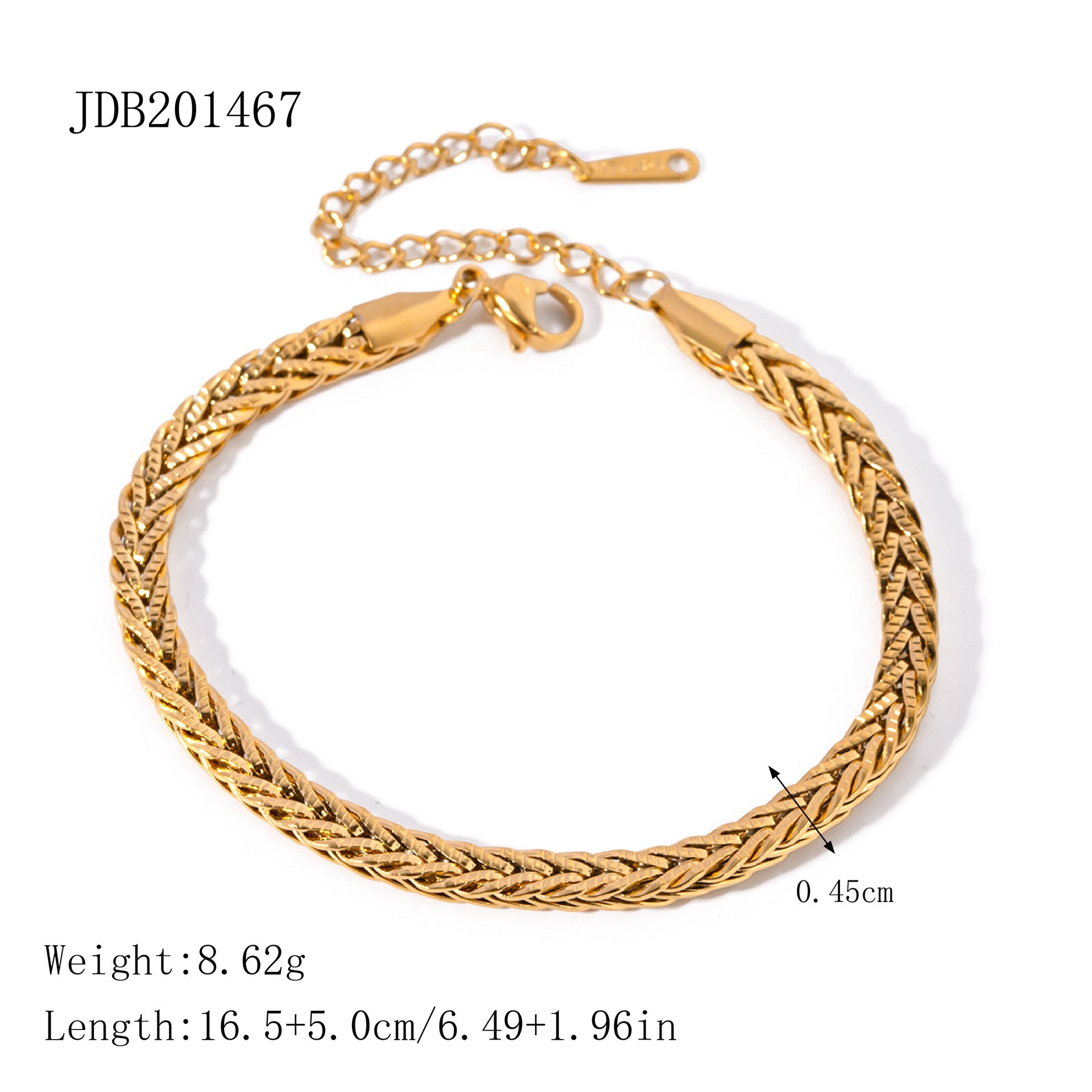 Gold & Silver Multi-Chain Bracelet Set - Oval/Twist/Link Chain Designs | Modern Layered Wrist Jewelry for Women (Daily/Brunch/Casual Wear)
