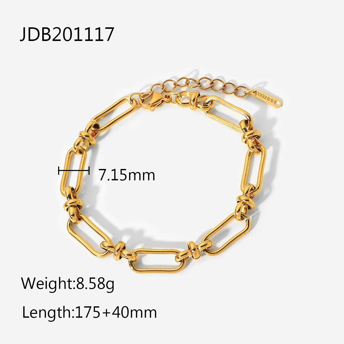 Gold & Silver Multi-Chain Bracelet Set - Oval/Twist/Link Chain Designs | Modern Layered Wrist Jewelry for Women (Daily/Brunch/Casual Wear)