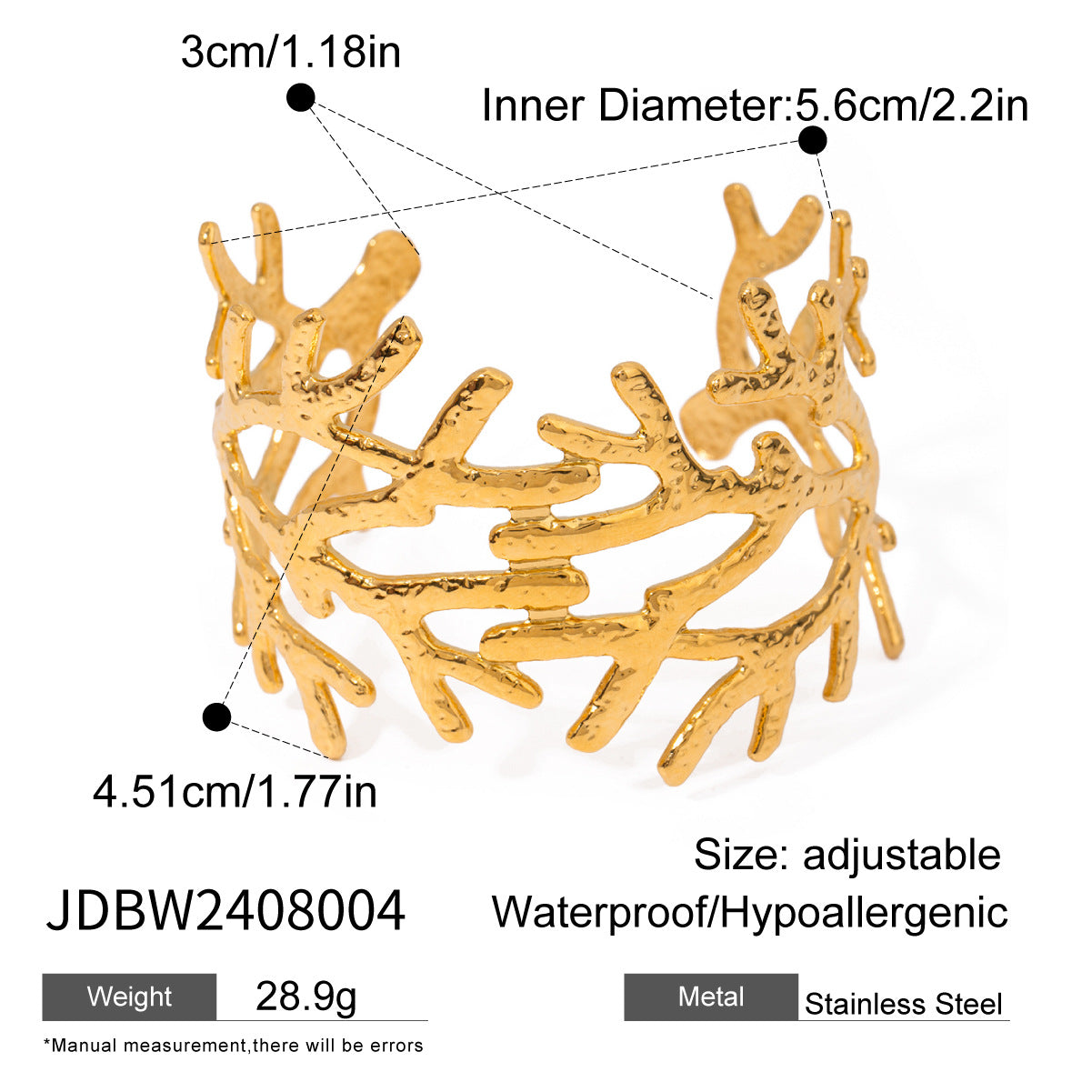 Gold Long Chain Tassel Ear Cuff Earrings - Single-Side Dangle Design | Modern Elegant Statement Jewelry for Women (Party/Daily/Formal Wear)